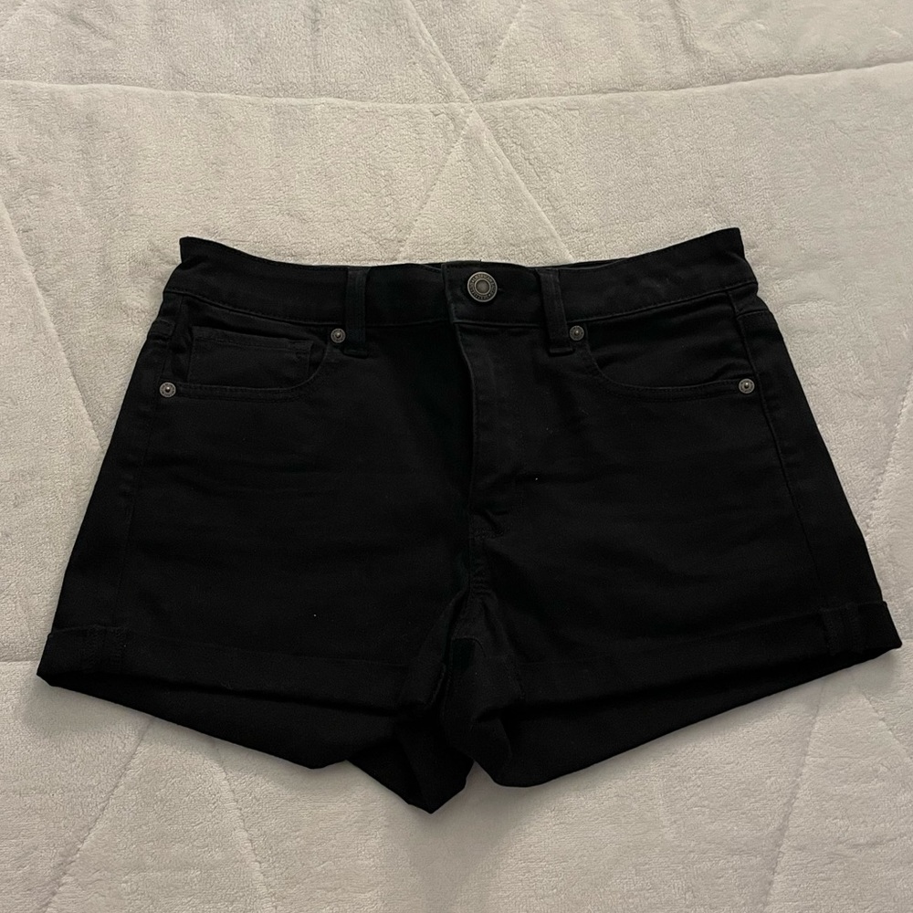 Black American Eagle Shorts